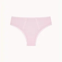 Shorty Charlotte rose en coton