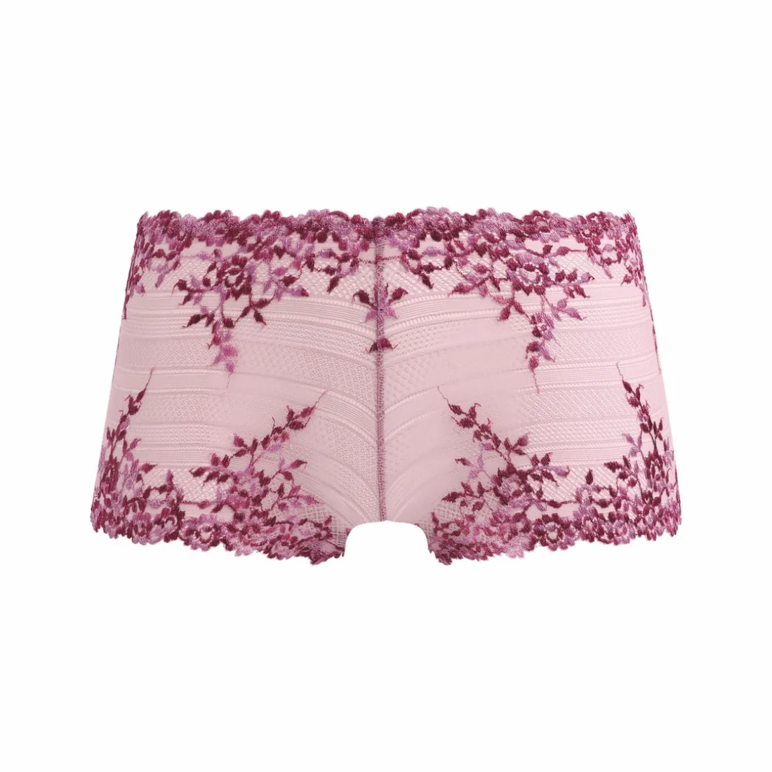 Shorty en Dentelle Lilas violet