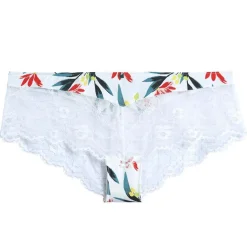 Shorty imprimé Etourdie-blanc