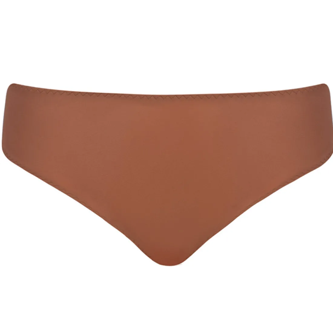 Shorty marron en nylon
