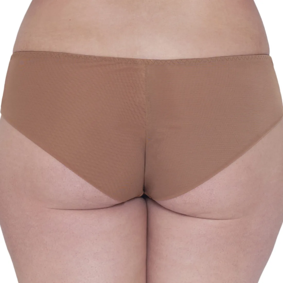 Shorty marron en nylon