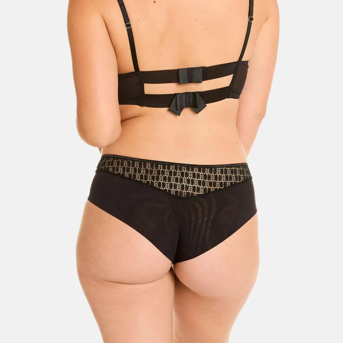 Shorty noir Merveilleux