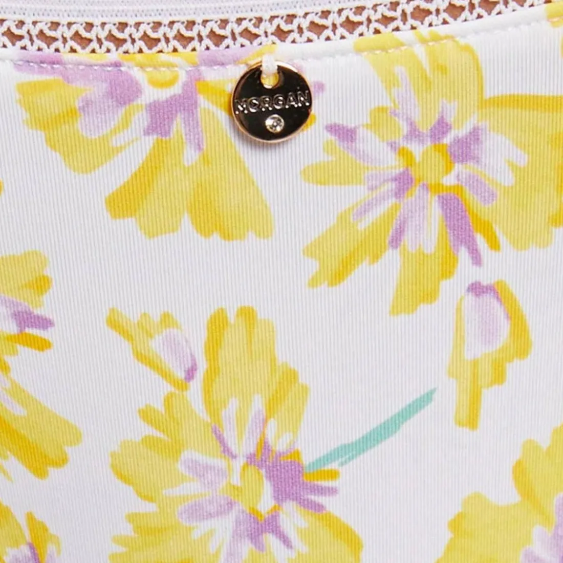 Shorty string blanc Tina