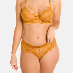 Shorty string moutarde Effrontée jaune