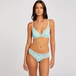 Shorty string turquoise Tina bleu