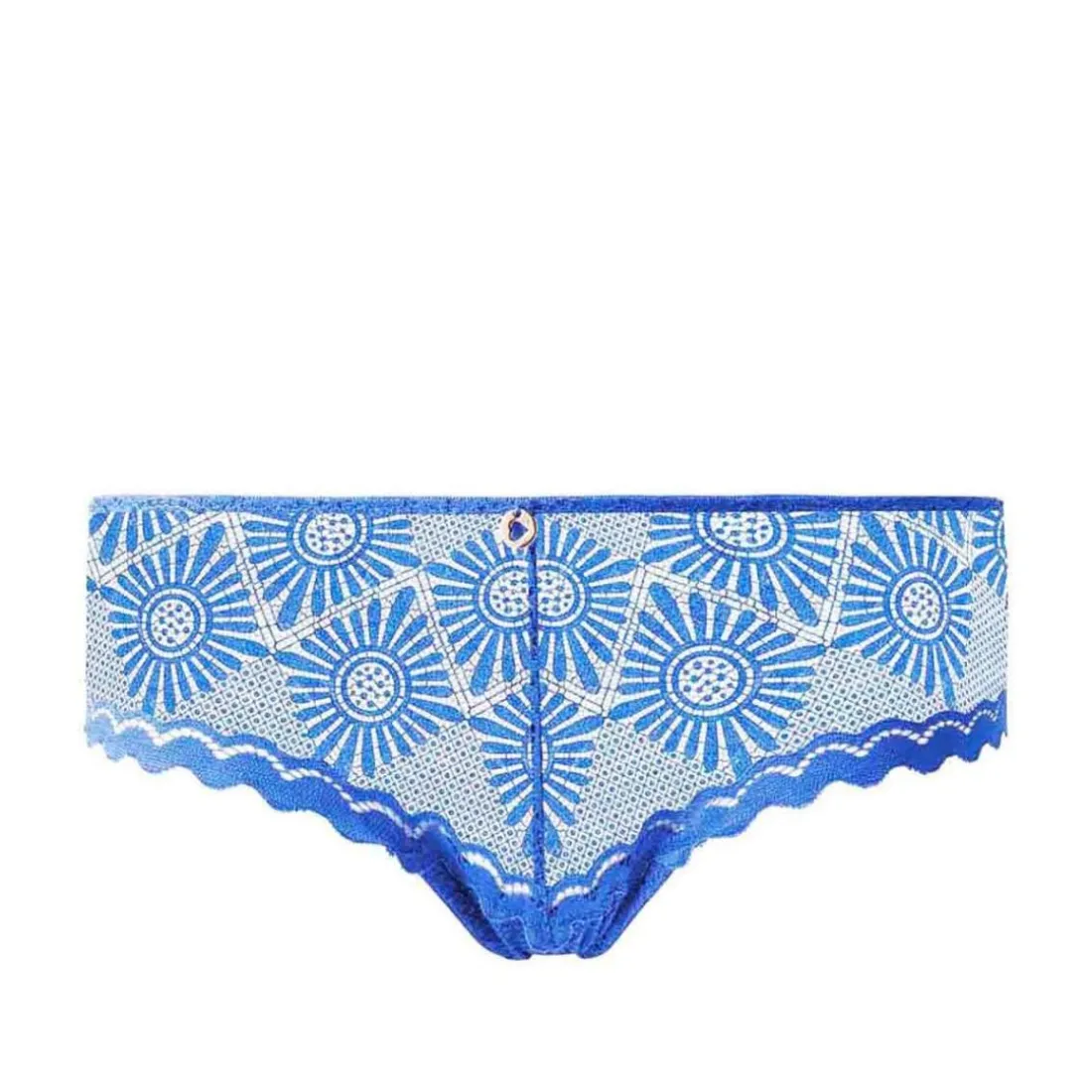 Shorty tanga bleu Lison