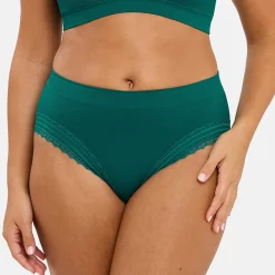 Slip Agathe Vert Emeraude
