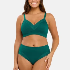 Slip Agathe Vert Emeraude