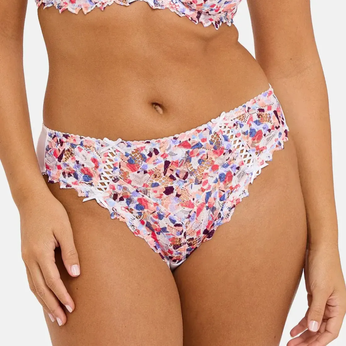 Slip Arum Mosaïc Imprimé Minéraux Multico multicolore