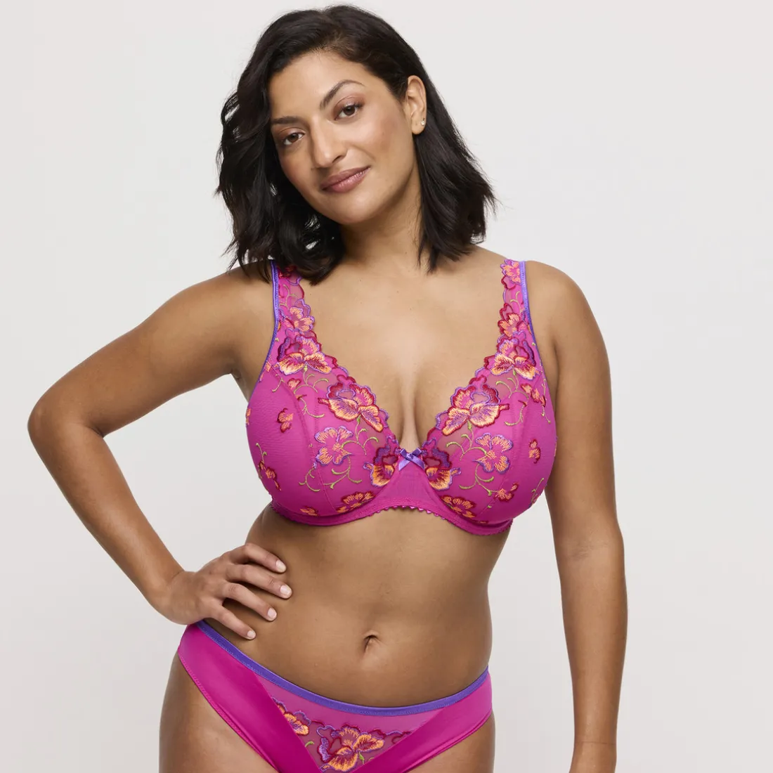 Slip brésilien - Rose Fuschia