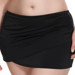 Slip de bain jupette twistée Elomi ESSENTIALS black-Elomi Bain noir
