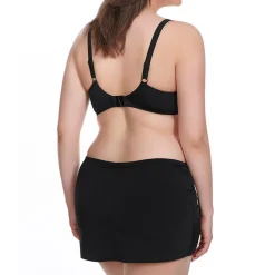 Slip de bain jupette twistée Elomi ESSENTIALS black-Elomi Bain noir