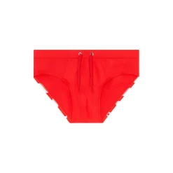Slip de bain rouge