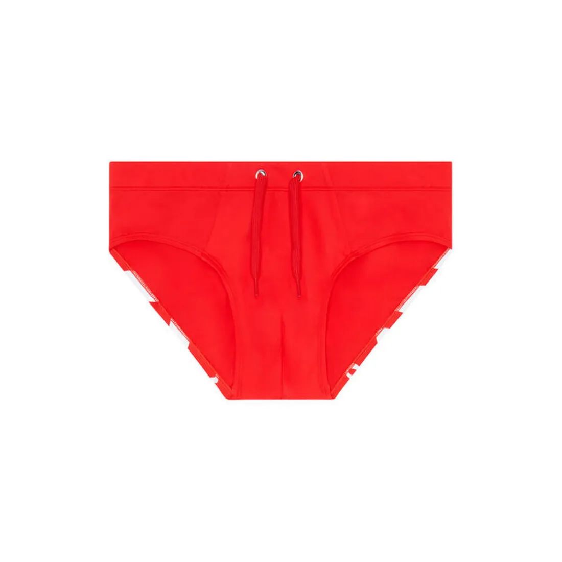 Slip de bain rouge