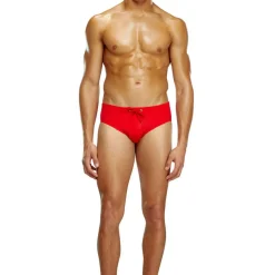 Slip de bain rouge