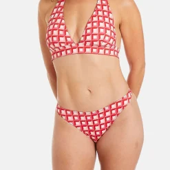 Slip de bain rouge Ibiza