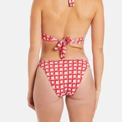 Slip de bain rouge Ibiza