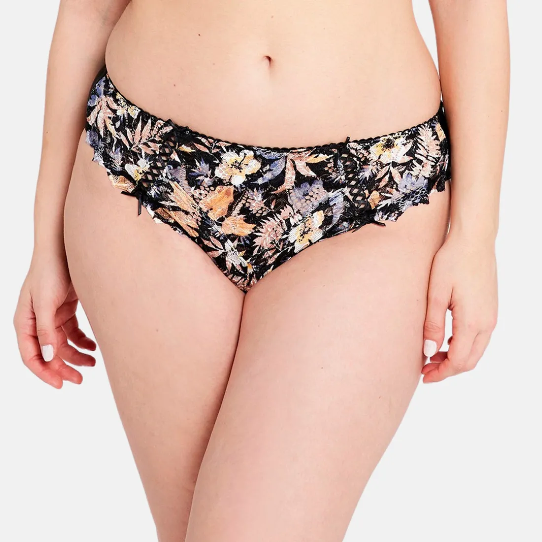 Slip dentelle fantaisie multicolore - Arum Mosaic