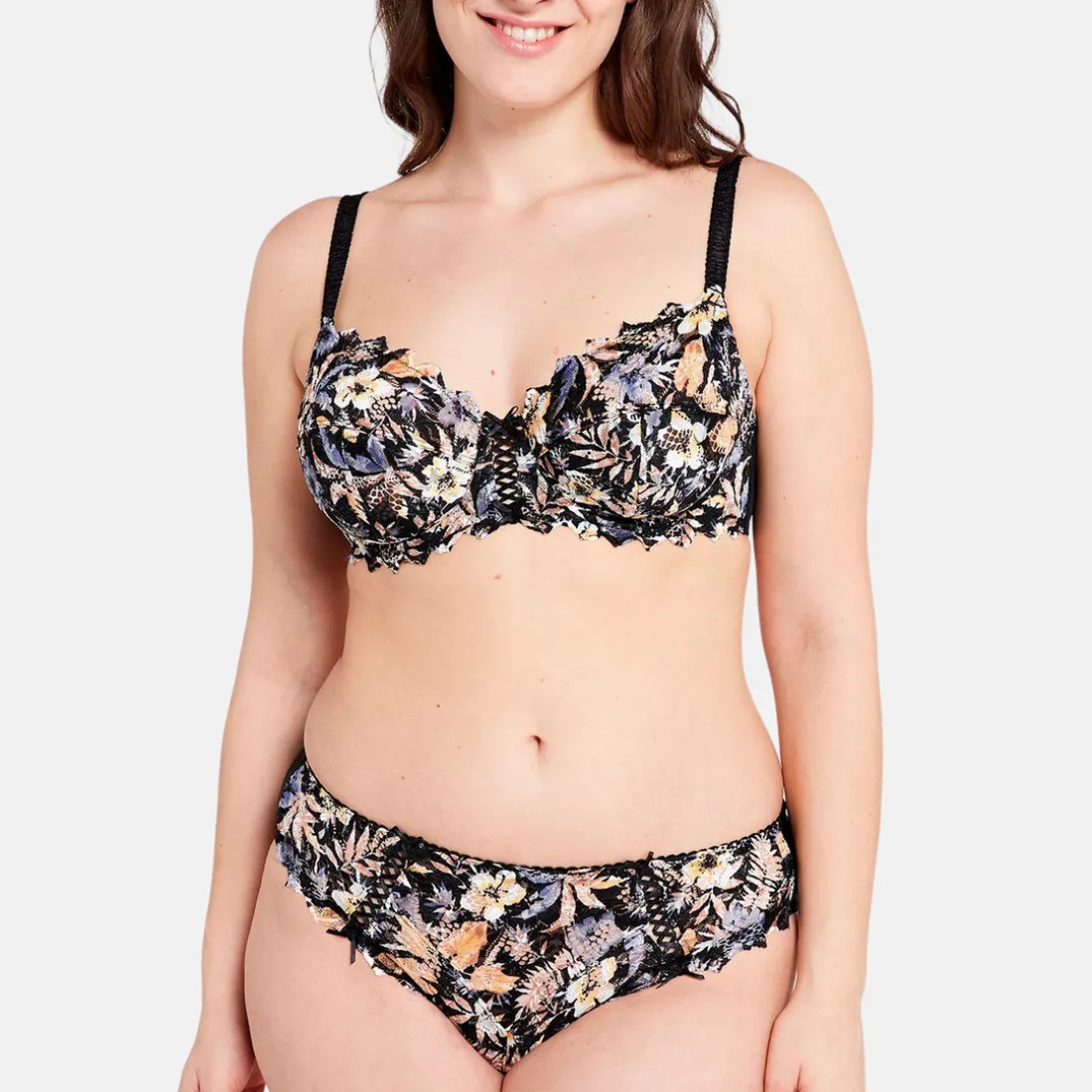 Slip dentelle fantaisie multicolore - Arum Mosaic