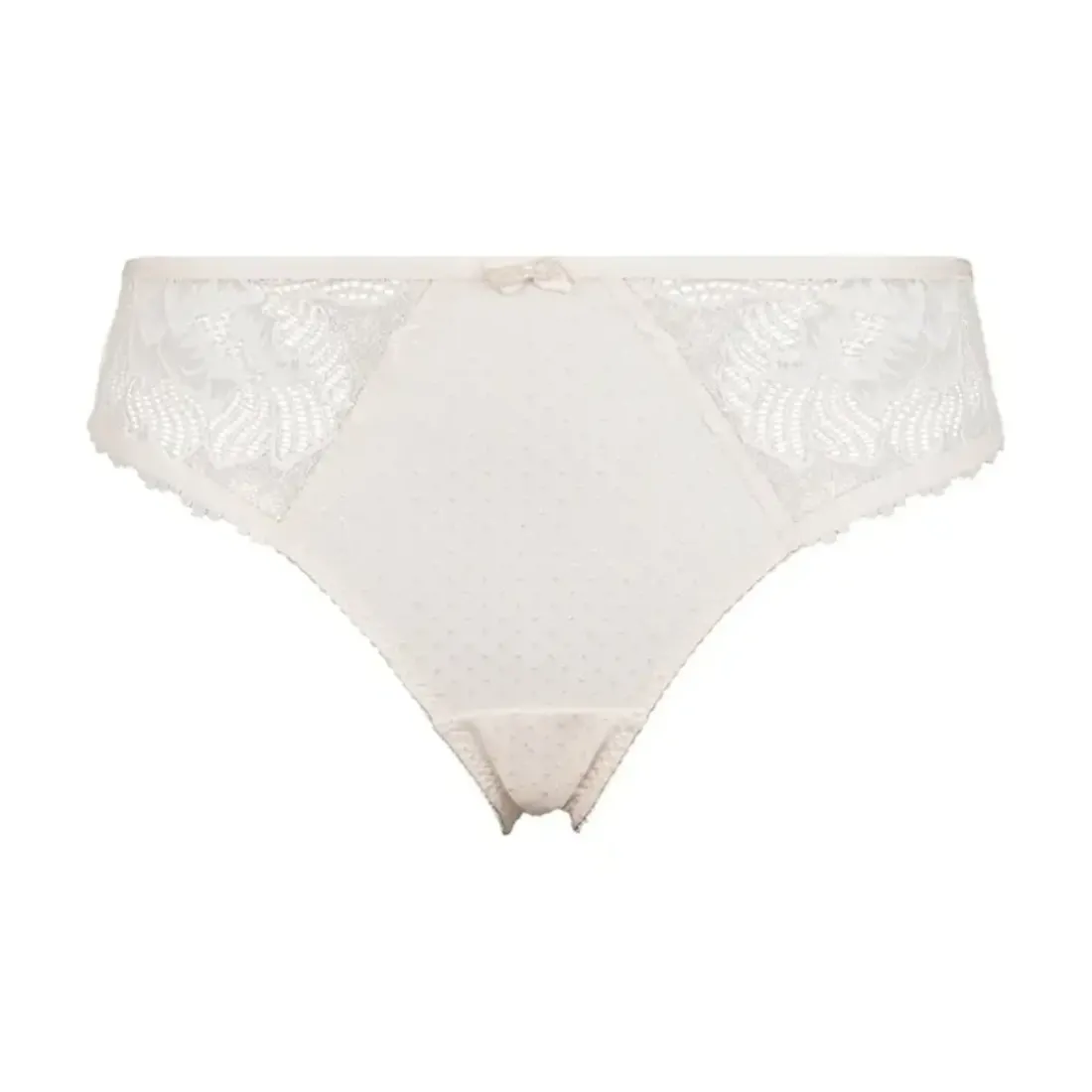 Slip détails en dentelle - Rose
