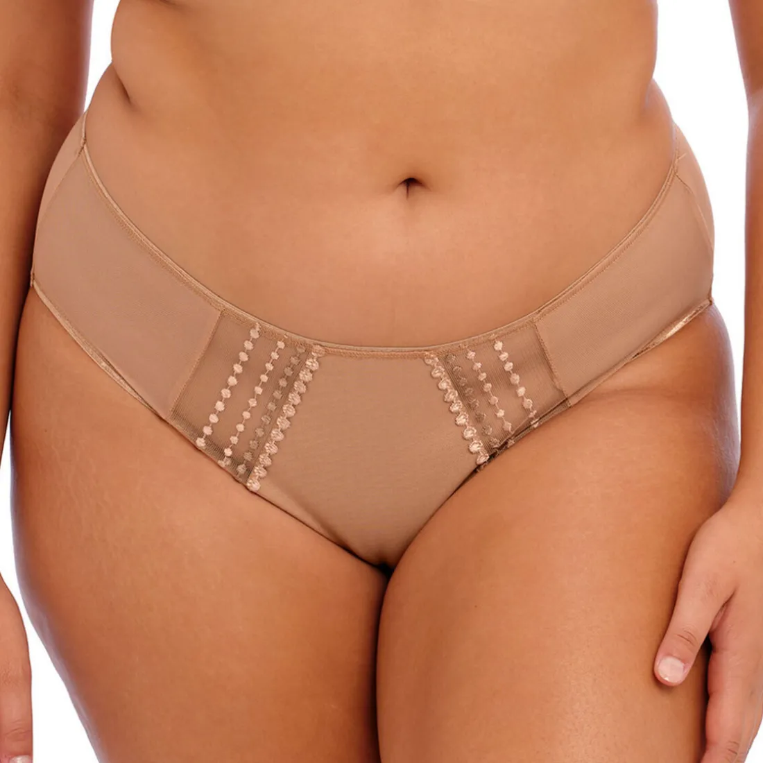 Slip Elomi MATILDA café au lait-Elomi marron