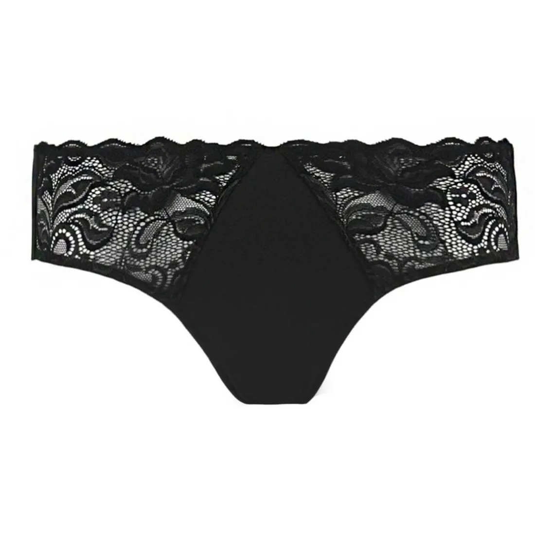 Slip noir EGLANTINE