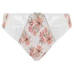 Slip Oriane Bouquets Blanc & Vert