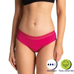 Slip pour les règles Secret by en coton