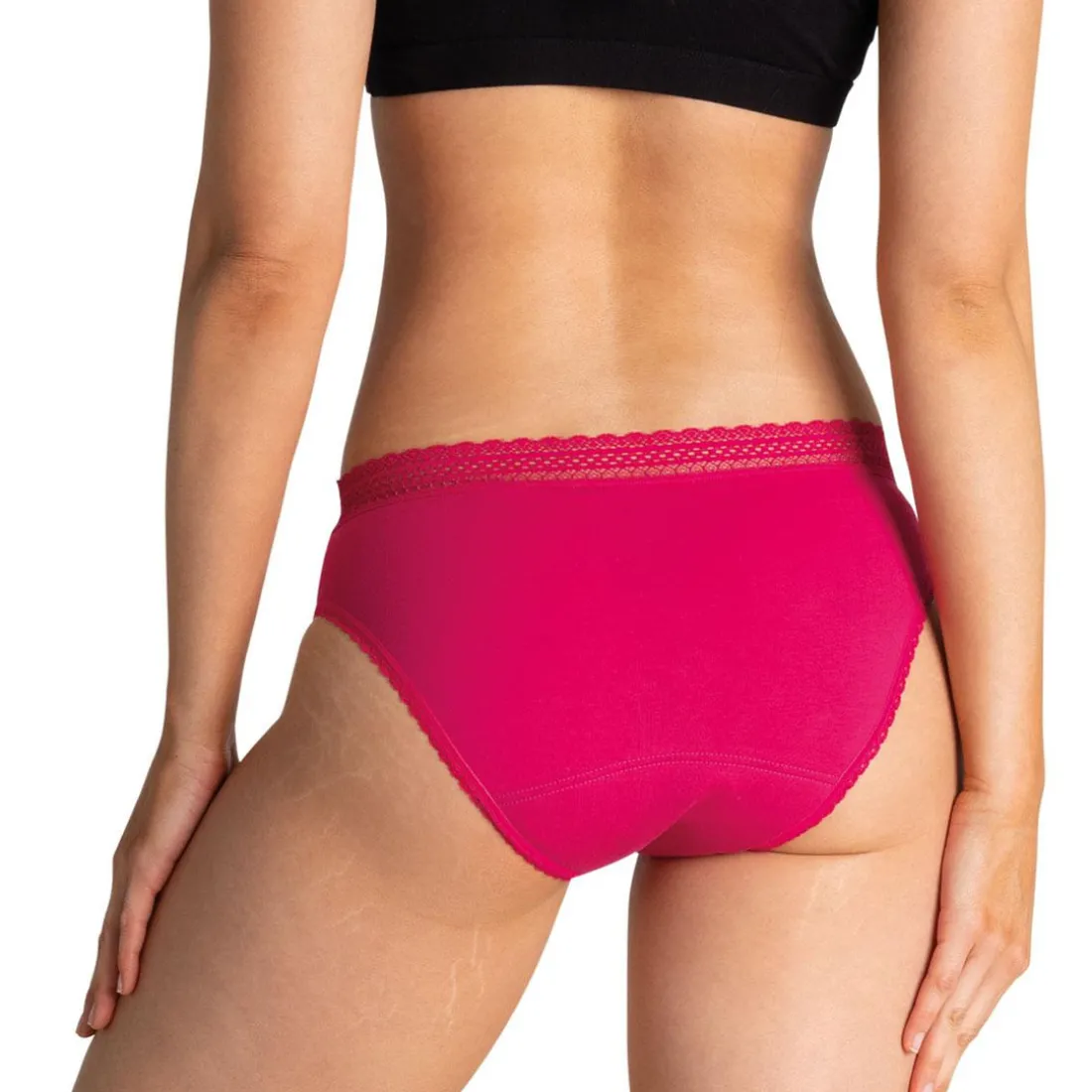 Slip pour les règles Secret by en coton