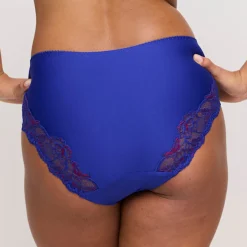 Slip taille haute Madison - Blueberry Kiss bleu