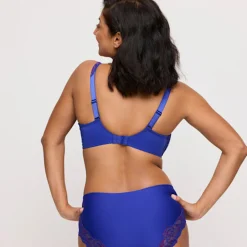 Slip taille haute Madison - Blueberry Kiss bleu