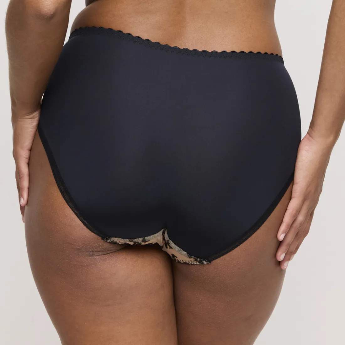 Slip taille haute Manali beige