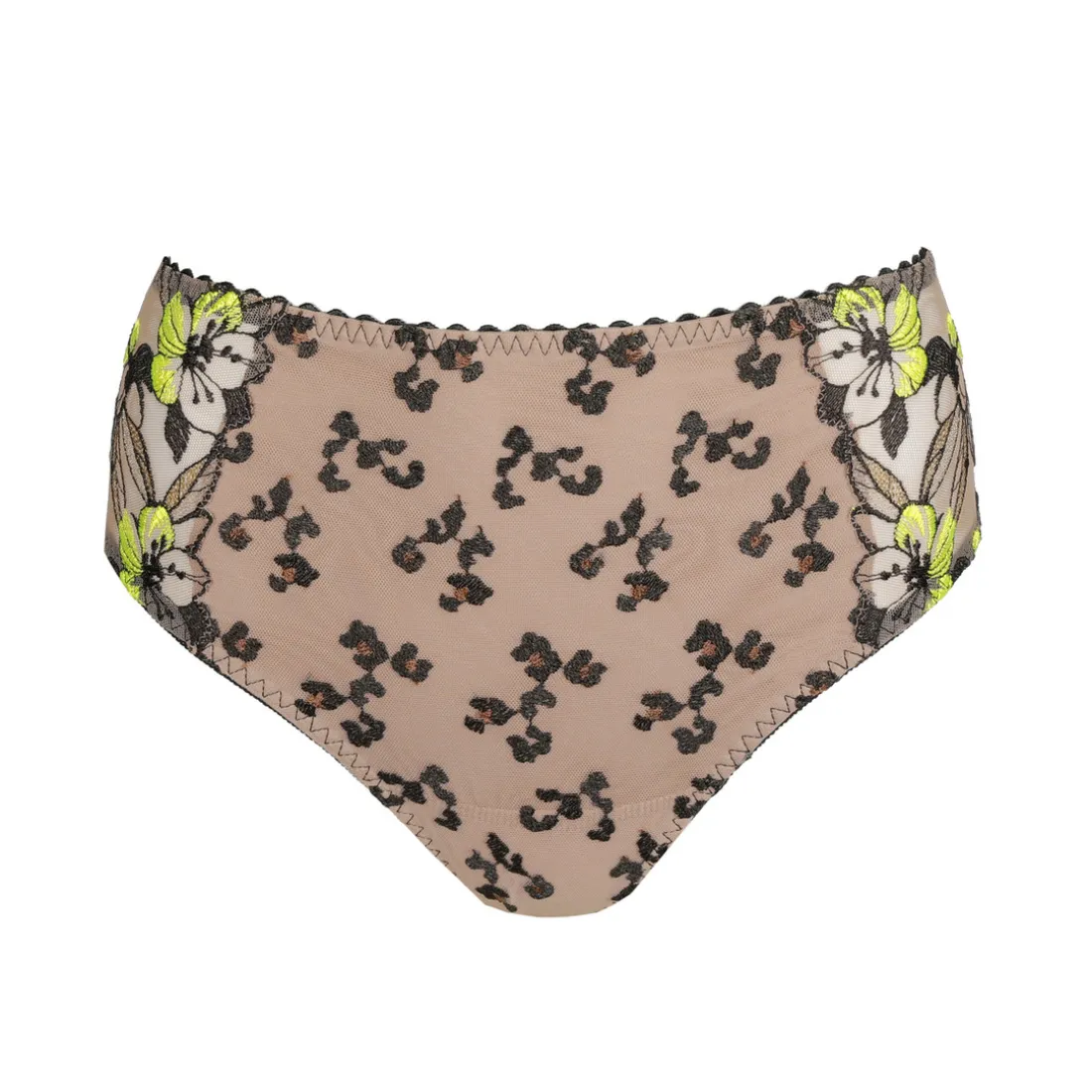 Slip taille haute Manali beige