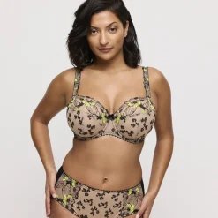 Slip taille haute Manali beige