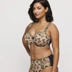 Slip taille haute Manali beige