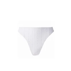 Slip tanga blanc Cassis