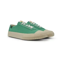 Sneakers bas homme CAMALEON vert en coton