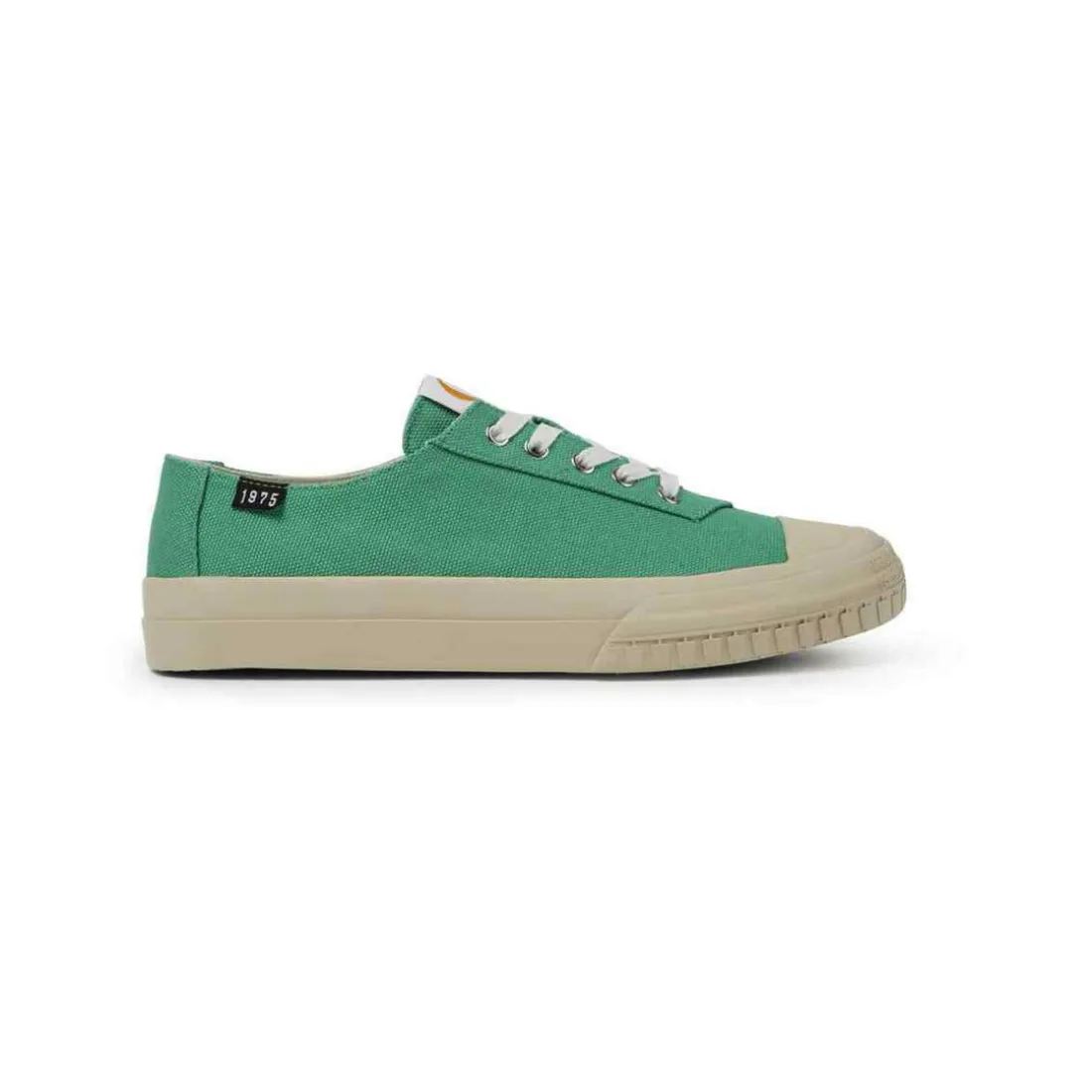 Sneakers bas homme CAMALEON vert en coton