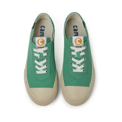 Sneakers bas homme CAMALEON vert en coton