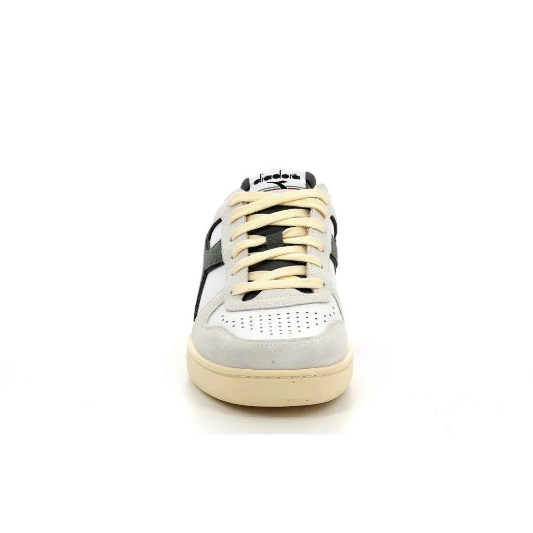 Sneakers bas homme MAGIC B LOW SUE blanc en cuir