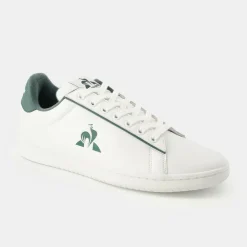 Sneakers blanc COURT CLEAN optical en cuir