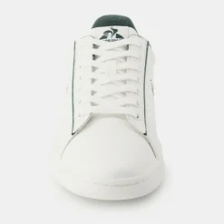 Sneakers blanc COURT CLEAN optical en cuir