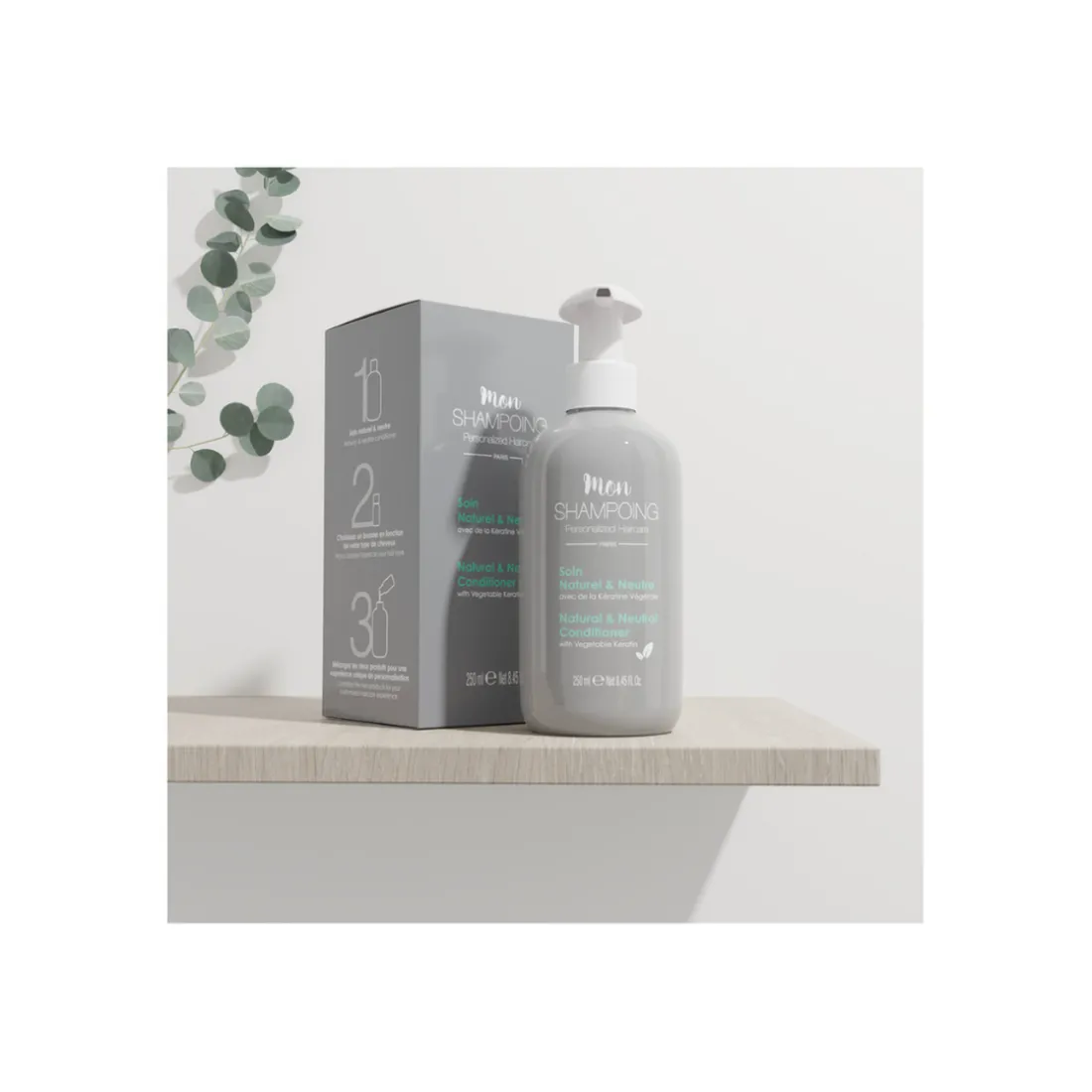 Soin Après-shampoing naturel et neutre