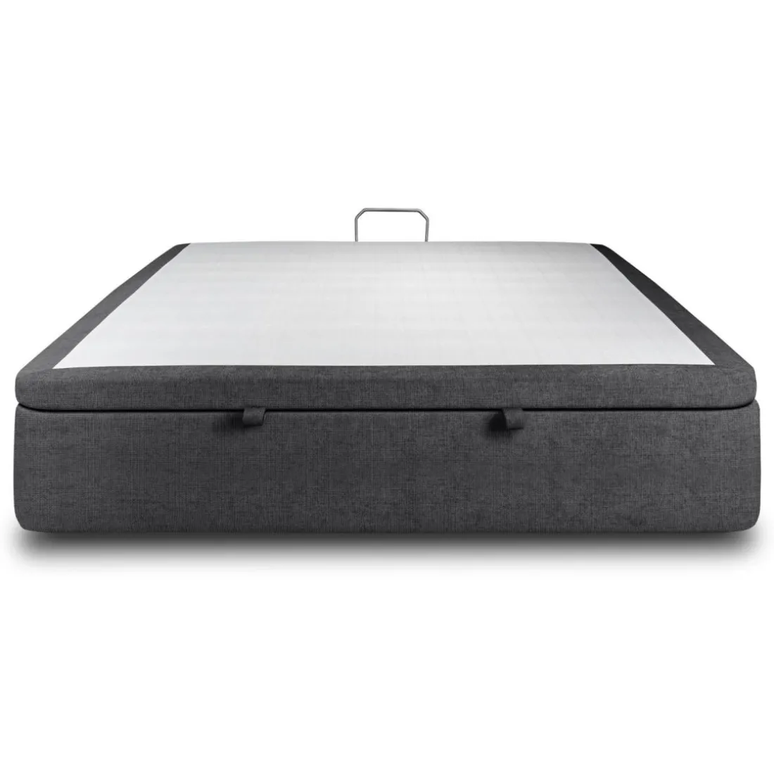 Sommier Coffre Tissu Noir polyester