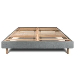 Sommier Kit Tissu Gris anthracite H29cm