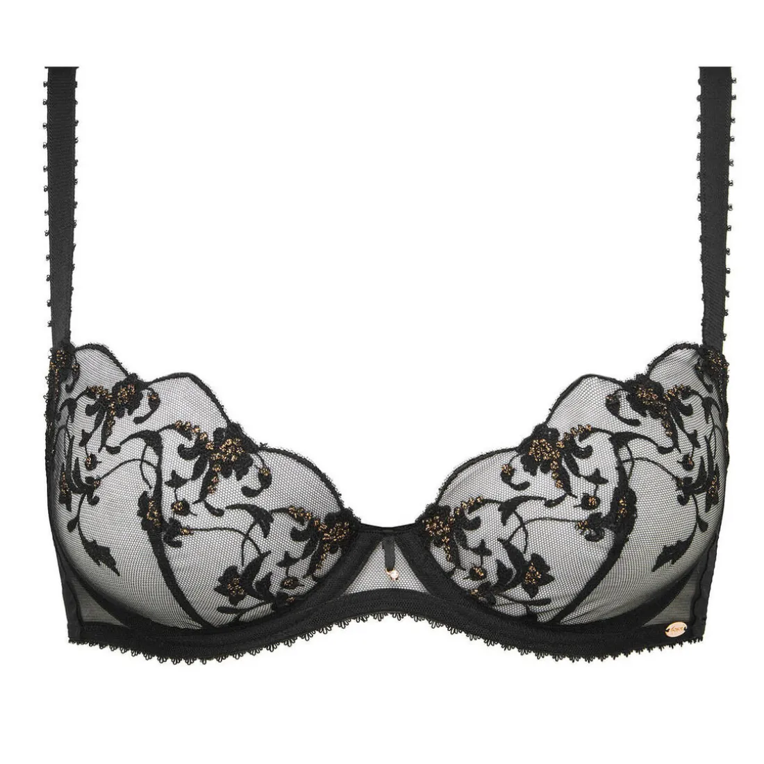 Soutien Gorge Balconnet noir