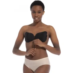 Soutien Gorge bandeau push up dos nus Va Va Voom Noir
