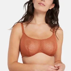 Soutien Gorge Brassière Armatures - Marron Miss Sans Complexe