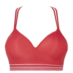 Soutien Gorge Brassière Coques Sans Armature - Rouge