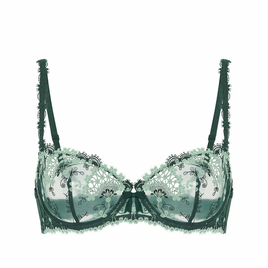 Soutien Gorge Corbeille - Vert